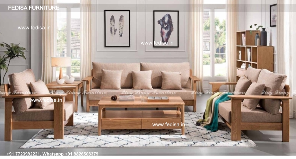 Wooden Sofa Set-0716