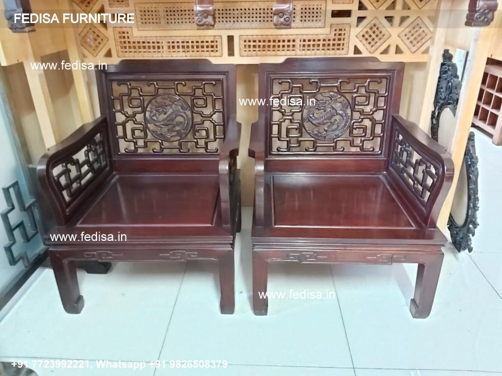 Wooden Sofa Set-0723