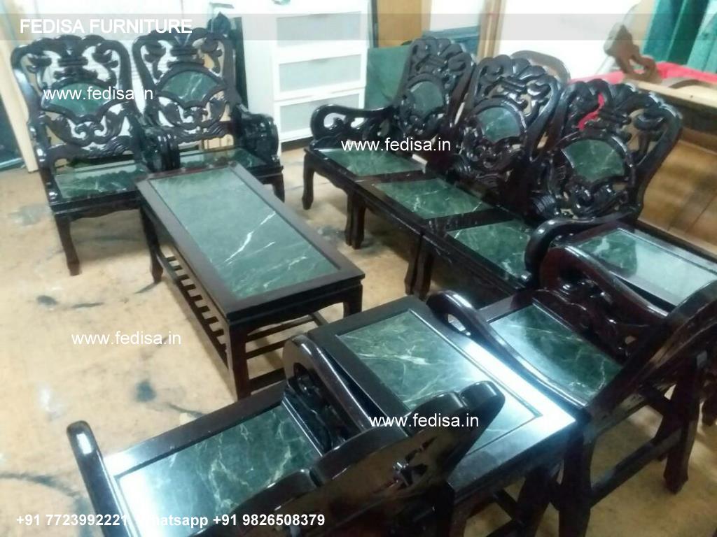 Wooden Sofa Set-0740