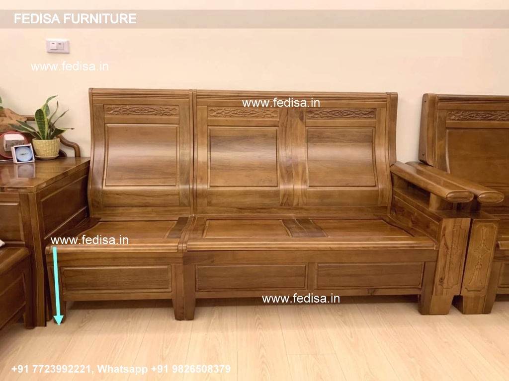 Wooden Sofa Set-0742