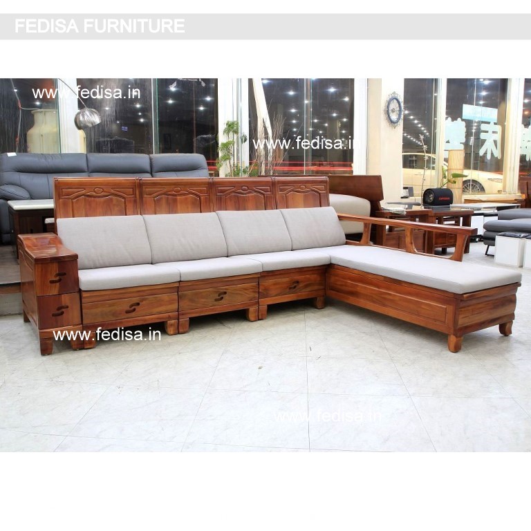 Wooden Sofa Set-0763