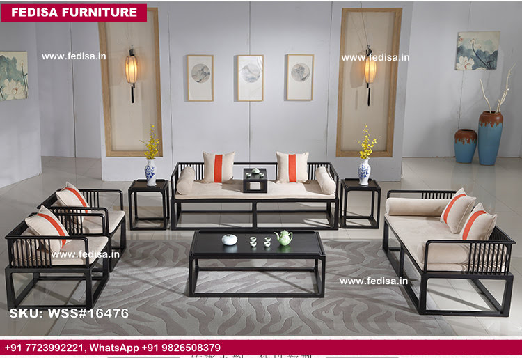 Wooden Sofa Set-0779