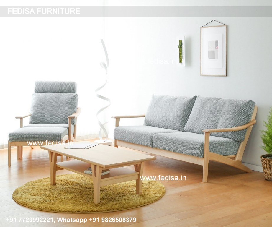 Wooden Sofa Set-0834