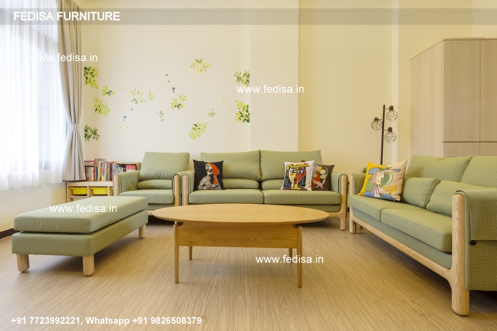 Wooden Sofa Set-0866