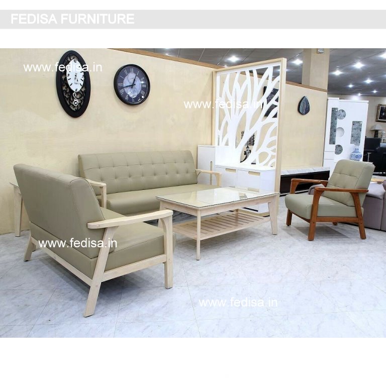 Wooden Sofa Set-0872