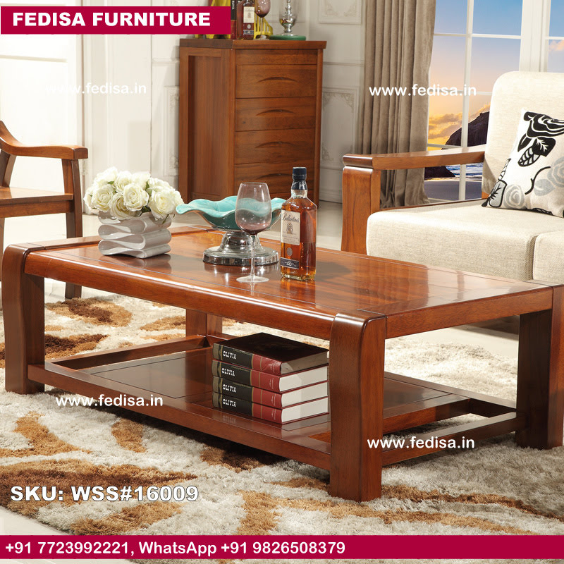 Wooden Sofa Set-0879