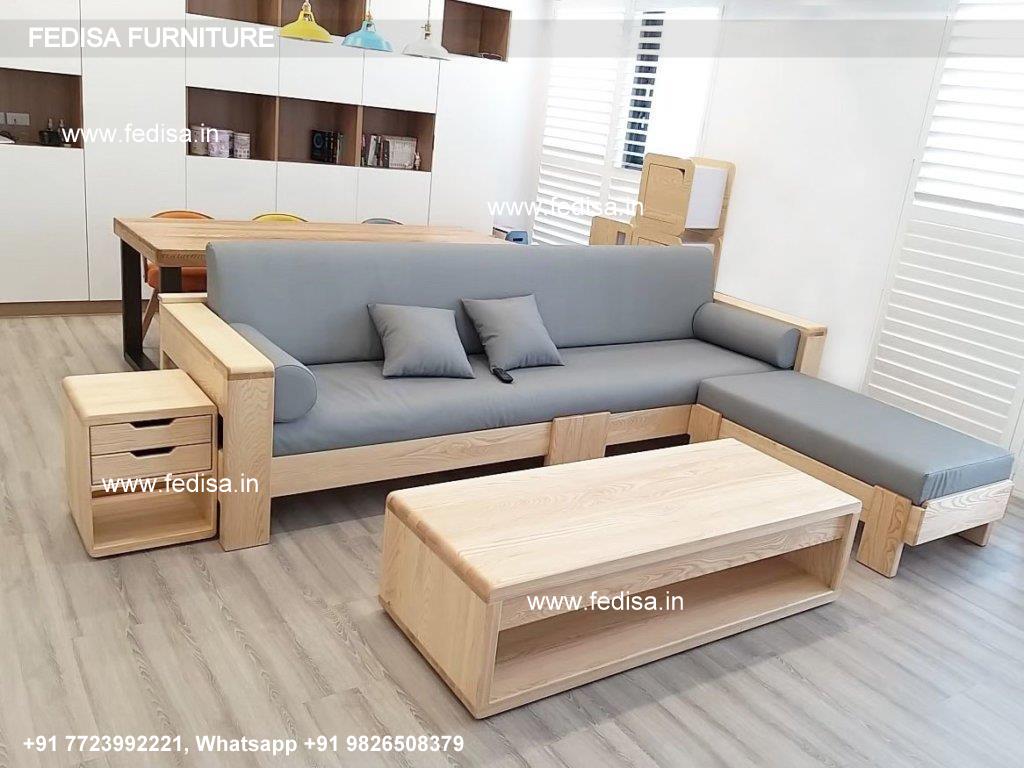 Wooden Sofa Set-0887