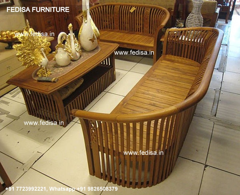 Wooden Sofa Set-0910
