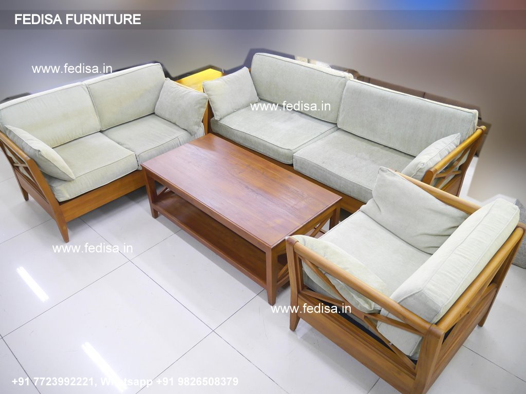 Wooden Sofa Set-0918