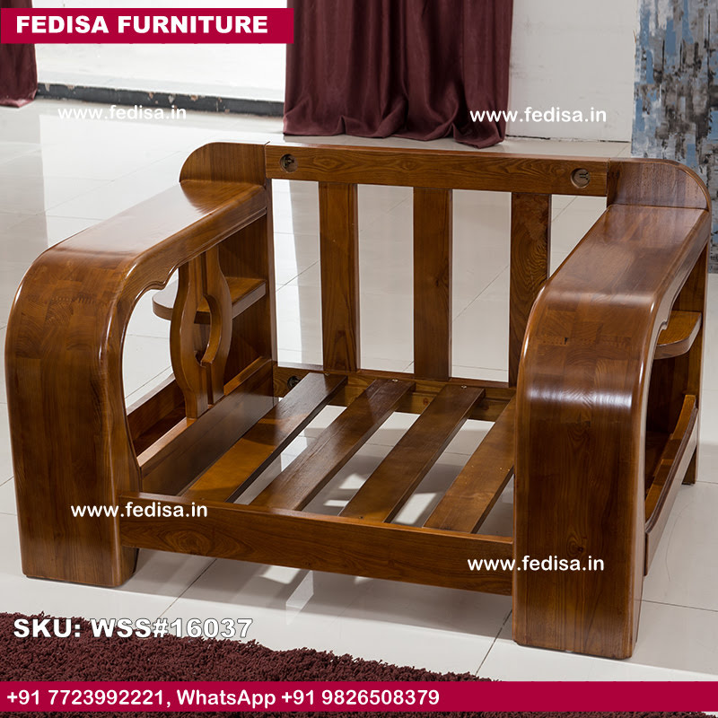 Wooden Sofa Set-0946