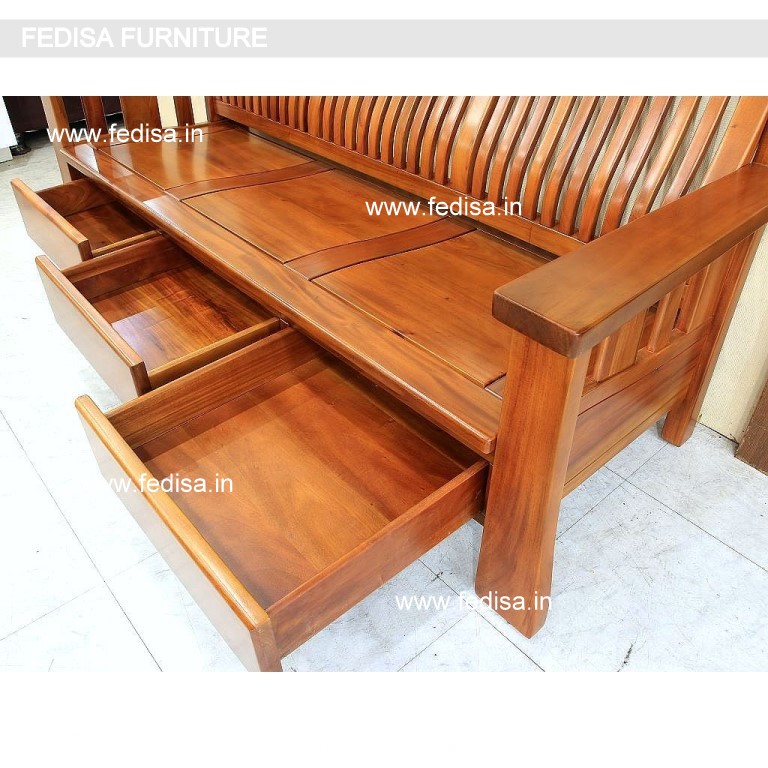 Wooden Sofa Set-0947