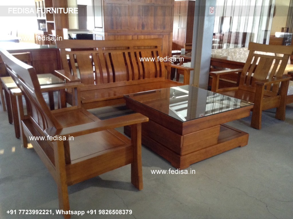 Wooden Sofa Set-1008