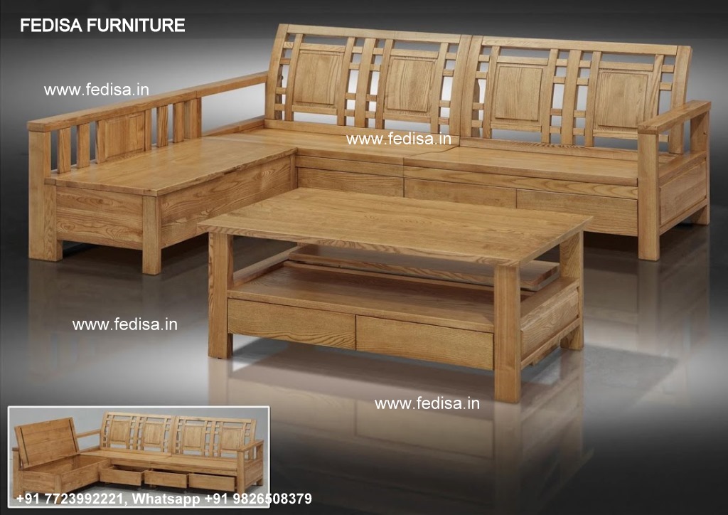Wooden Sofa Set-1009