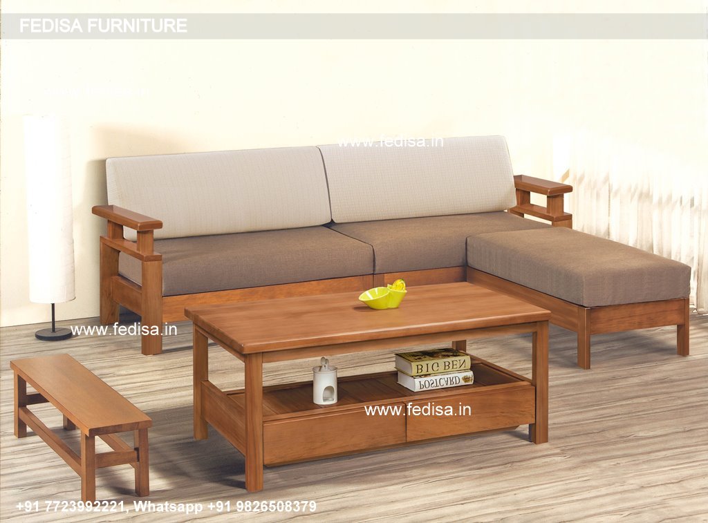 Wooden Sofa Set-1017