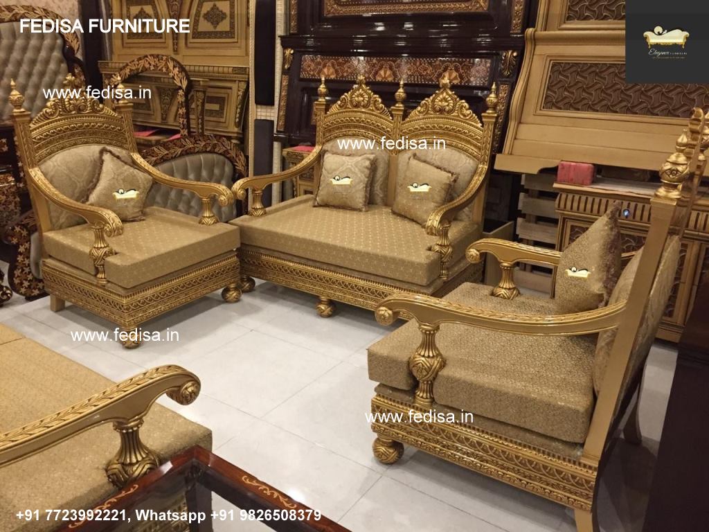 Wooden Sofa Set-1040