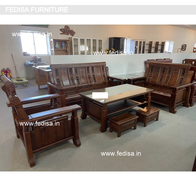 Wooden Sofa Set-1041
