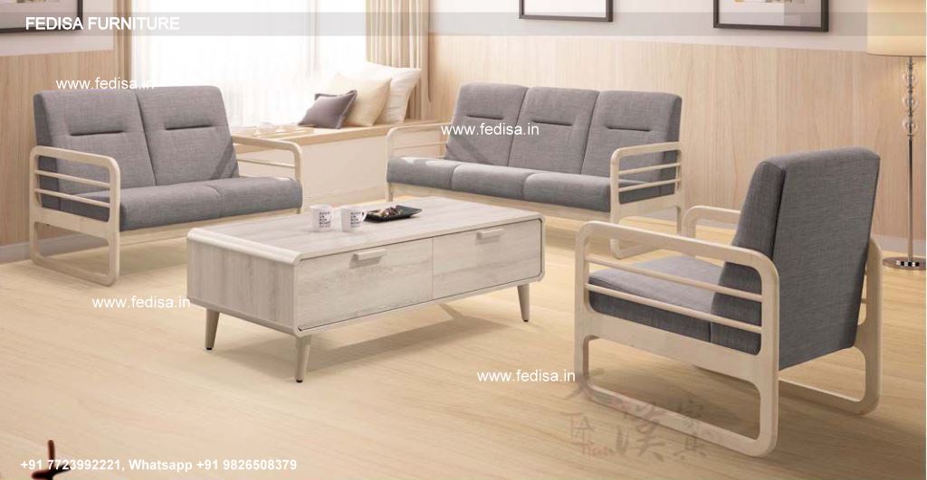 Wooden Sofa Set-1050