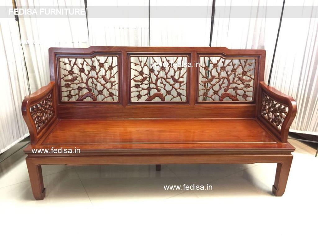 Wooden Sofa Set-1104