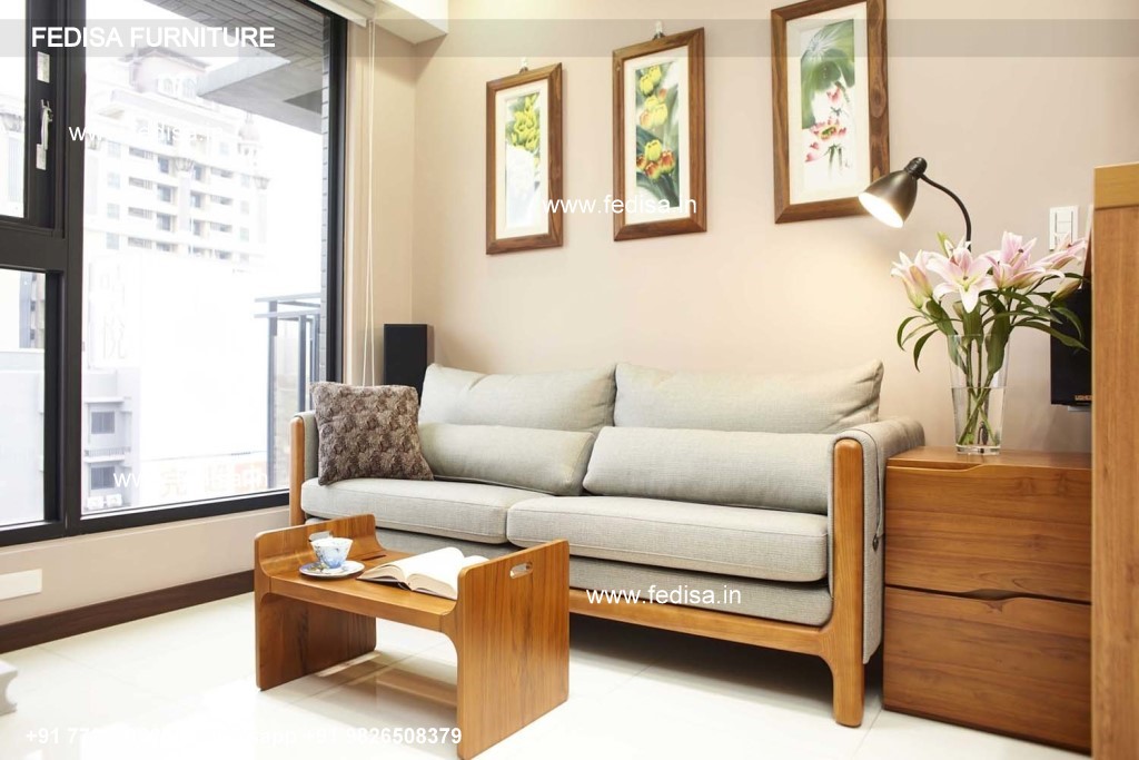 Wooden Sofa Set-1122