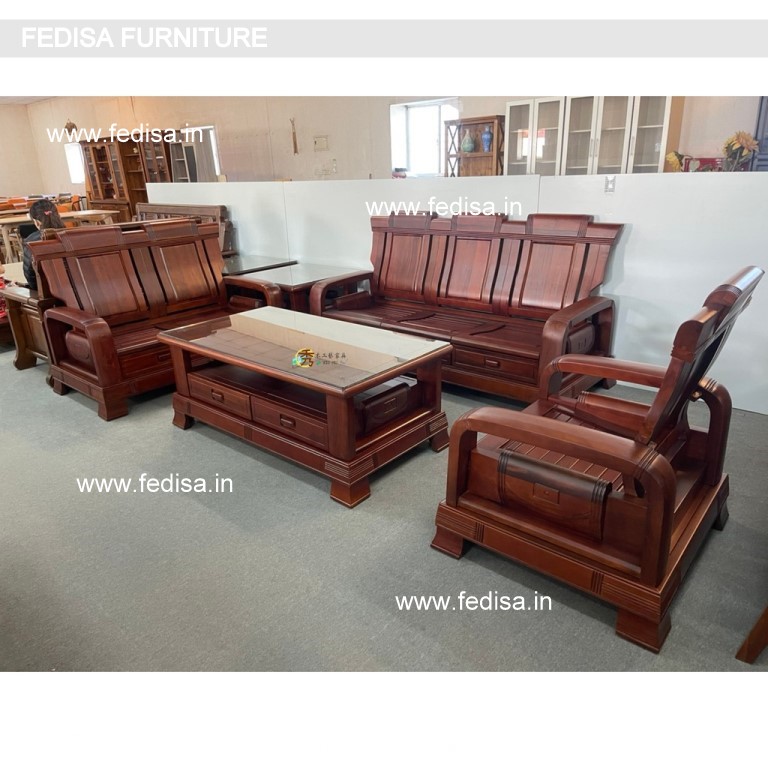 Wooden Sofa Set-1144