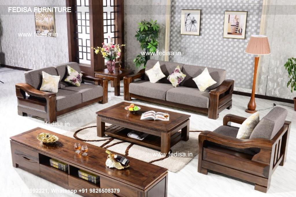 Wooden Sofa Set-1150