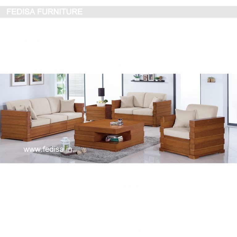 Wooden Sofa Set-1153