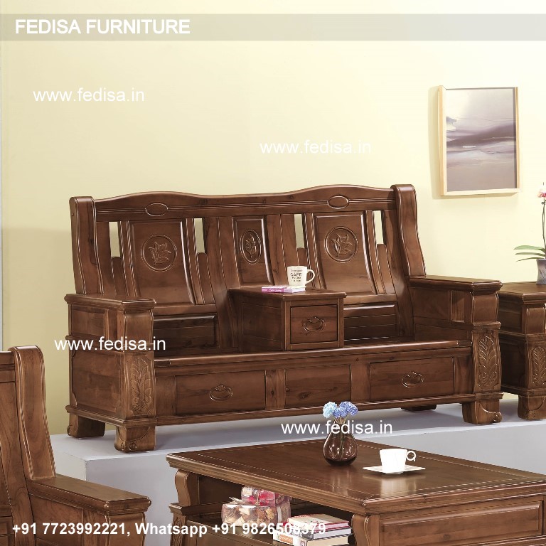 Wooden Sofa Set-1185