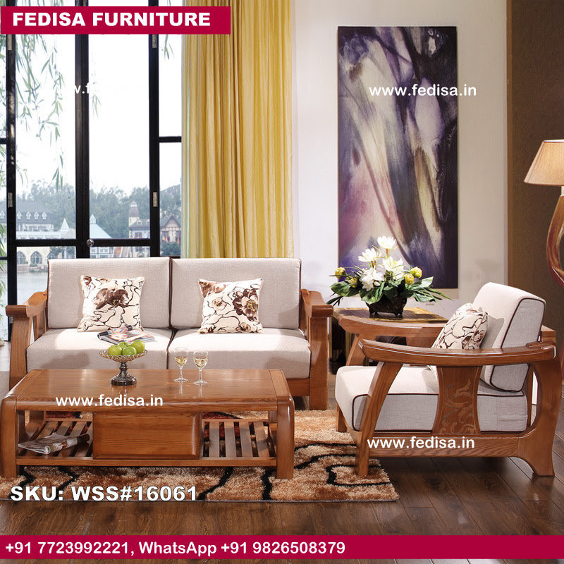 Wooden Sofa Set-1213