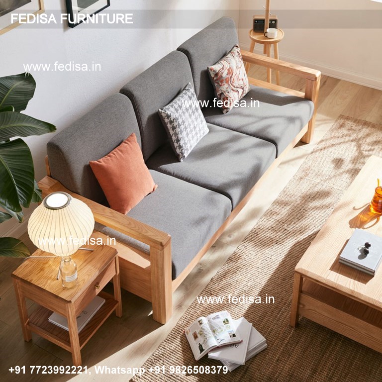 Wooden Sofa Set-1216