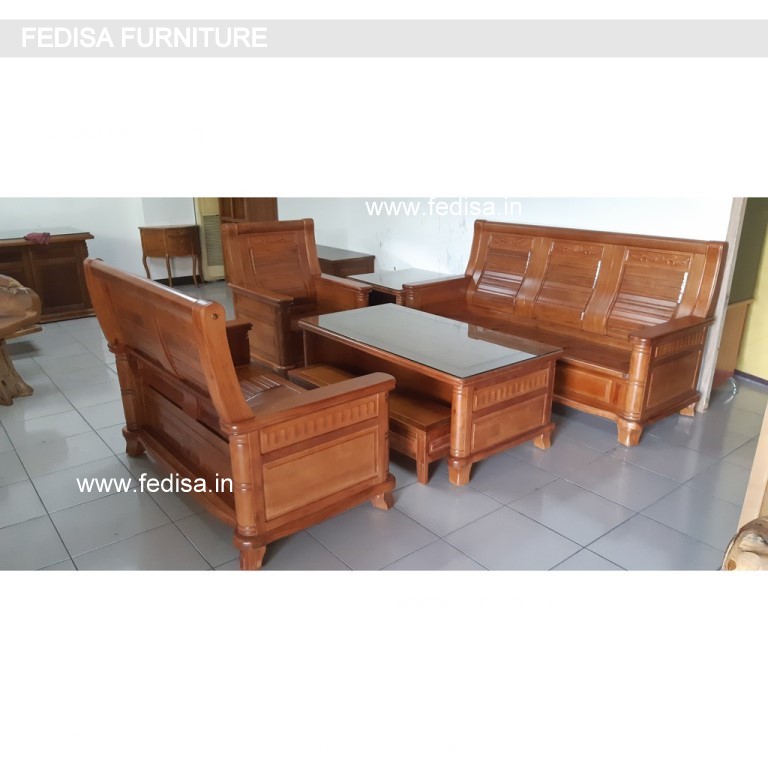 Wooden Sofa Set-1250