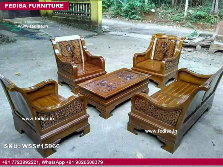 Wooden Sofa Set-1280