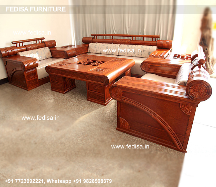 Wooden Sofa Set-1283