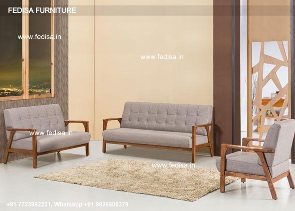 Wooden Sofa Set-1325