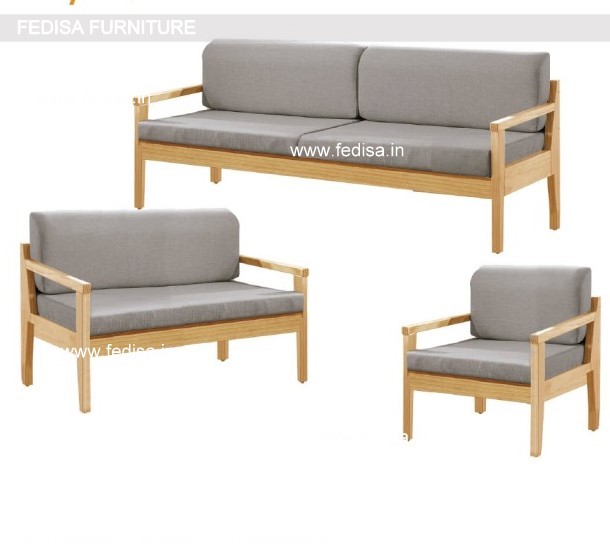 Wooden Sofa Set-1362