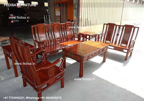 Wooden Sofa Set-1378