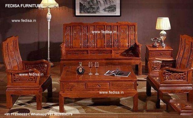 Wooden Sofa Set-1394