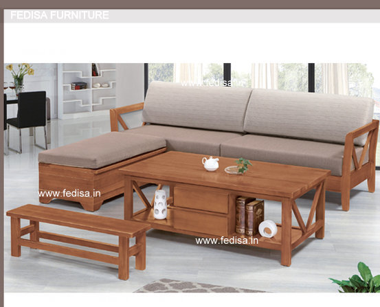 Wooden Sofa Set-1401