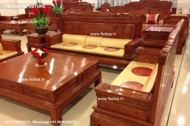 Wooden Sofa Set-1403