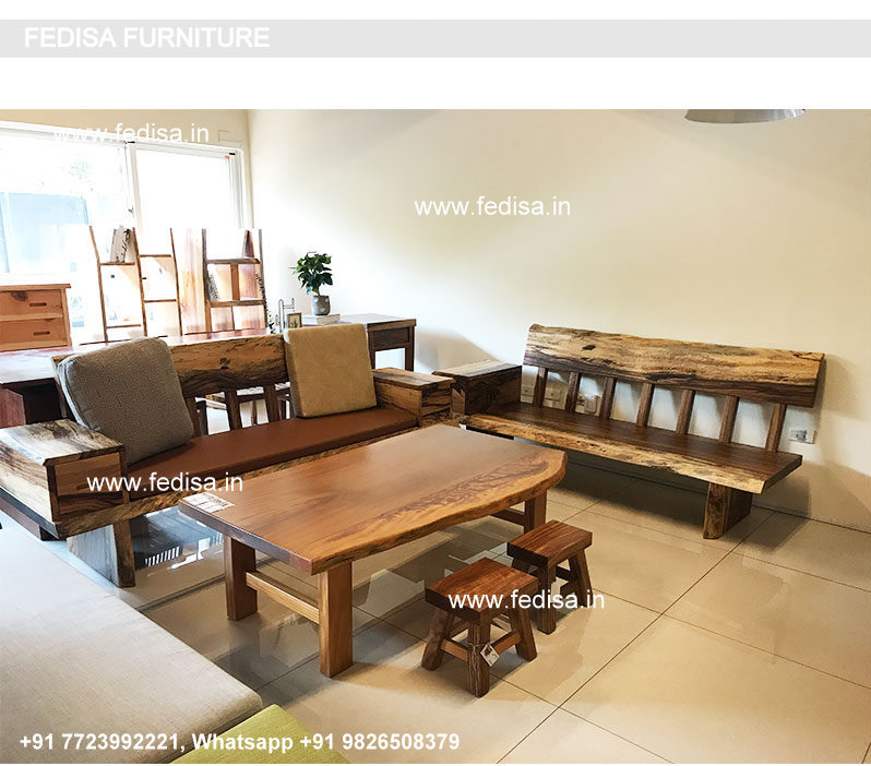 Wooden Sofa Set-1418