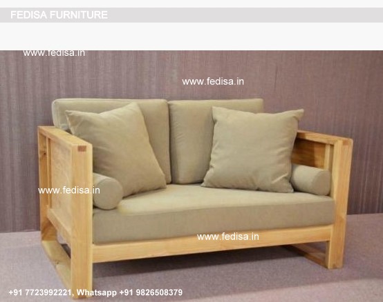 Wooden Sofa Set-1465