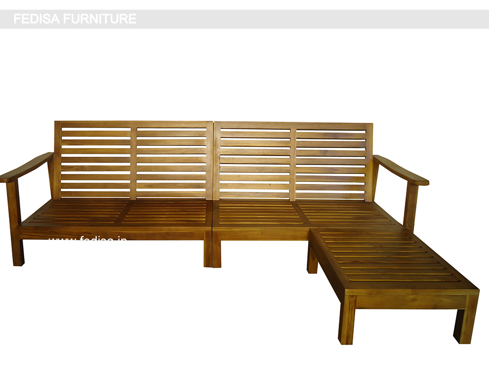 Wooden Sofa Set-1474