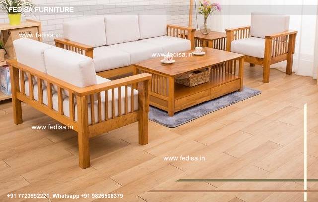 Wooden Sofa Set-1487
