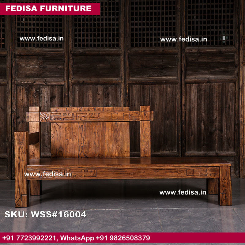 Wooden Sofa Set-1491