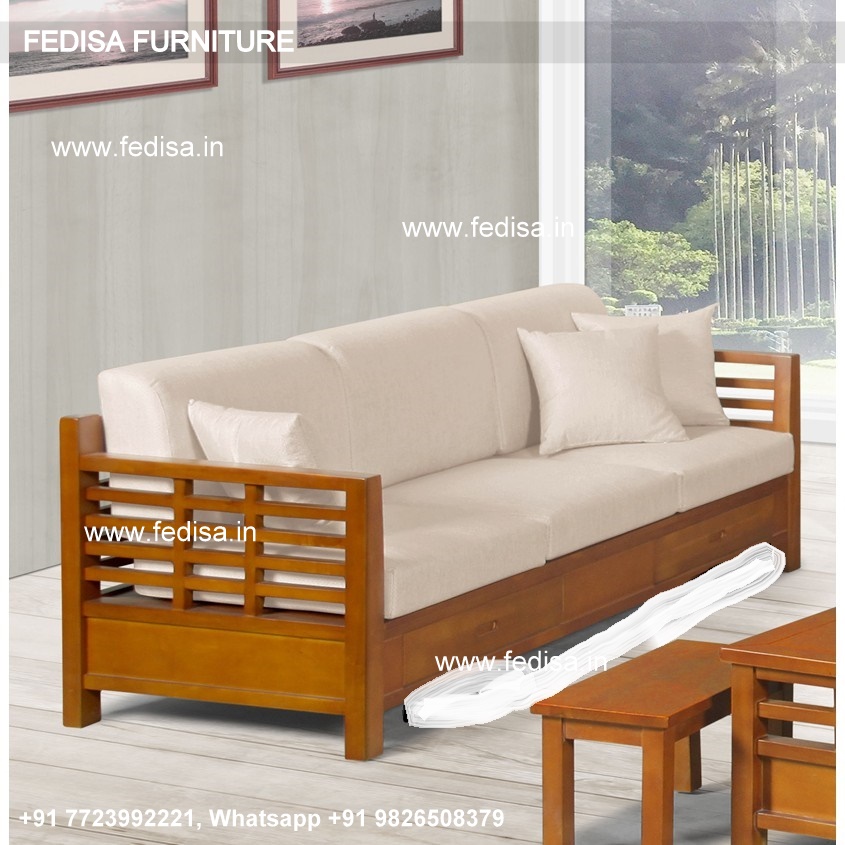 Wooden Sofa Set-1516