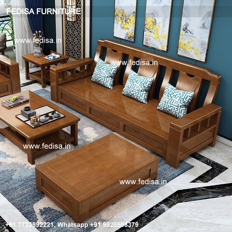 Wooden Sofa Set-1531