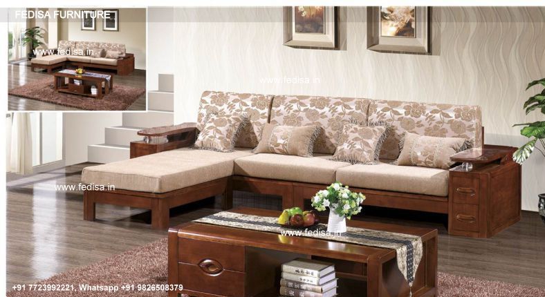 Wooden Sofa Set-1538
