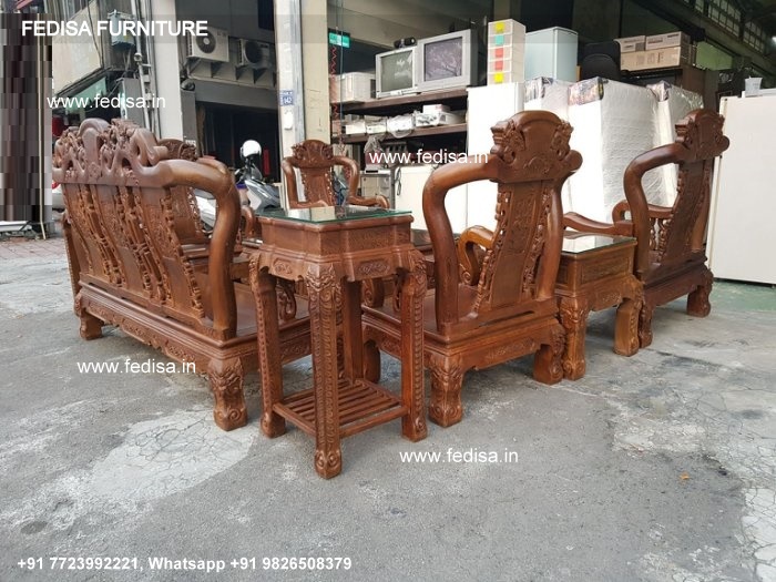 Wooden Sofa Set-1552