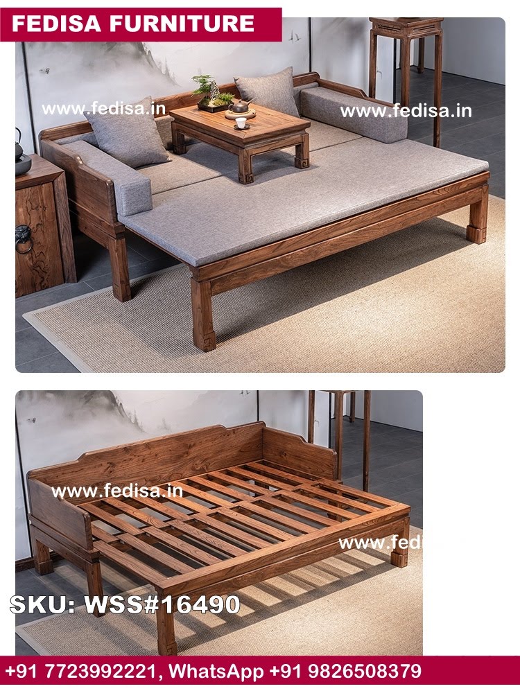 Wooden Sofa Set-1557