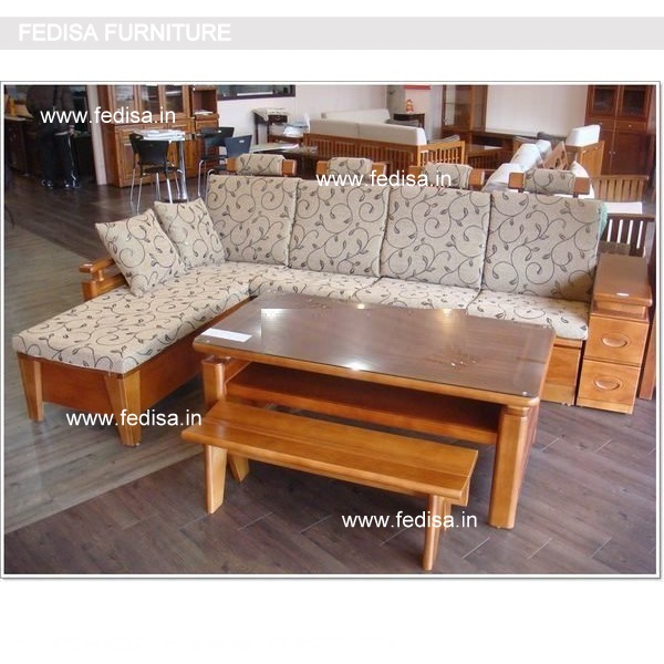Wooden Sofa Set-1559