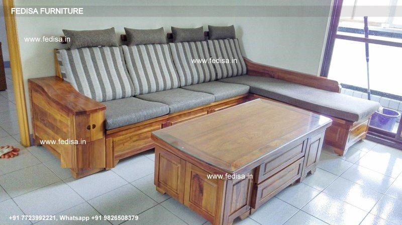 Wooden Sofa Set-1560